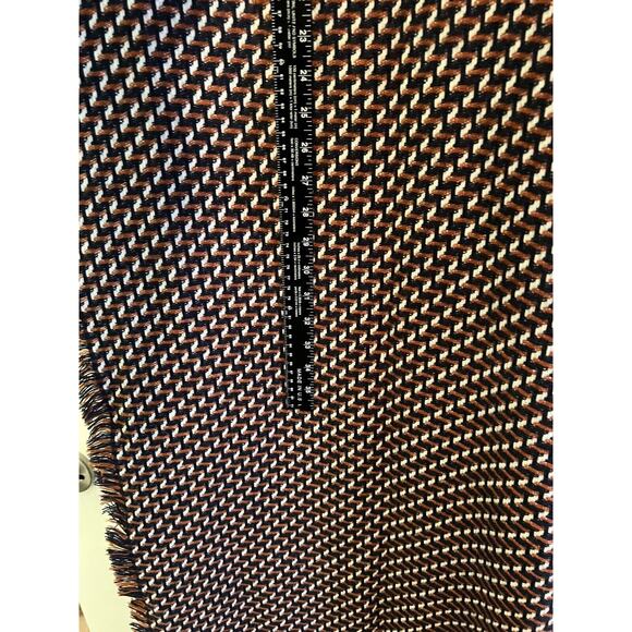 Modena Scarf Woven Multicolor Long Scarf Length Approximately 74” Long - Picture 4 of 6